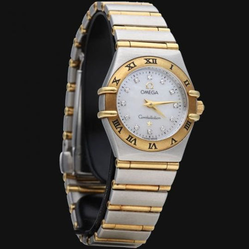 Montre Omega Constellation Mini - Montre en or jaune et acier 58 Facettes MT48101