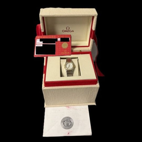 Montre Omega Constellation - Montre femme or jaune et acier 58 Facettes MT48113