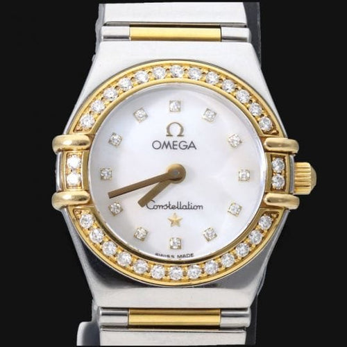 Montre Omega Constellation - Montre femme or jaune et acier 58 Facettes MT48112