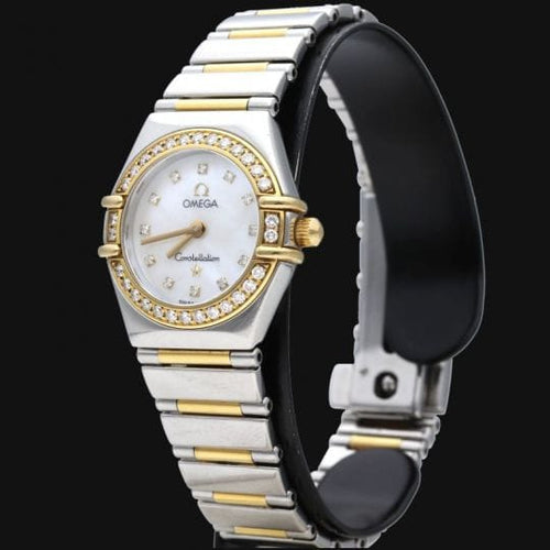 Montre Omega Constellation - Montre femme or jaune et acier 58 Facettes MT48112