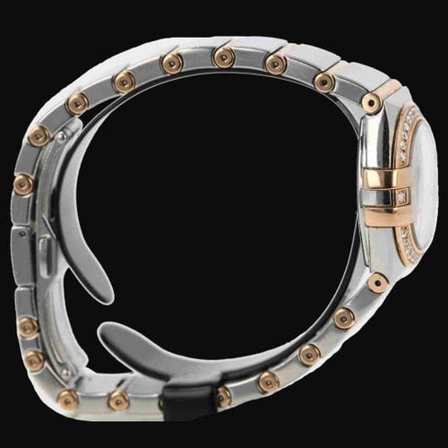 Montre Omega Constellation - Montre quartz 24 mm or rose et acier 58 Facettes MT48099