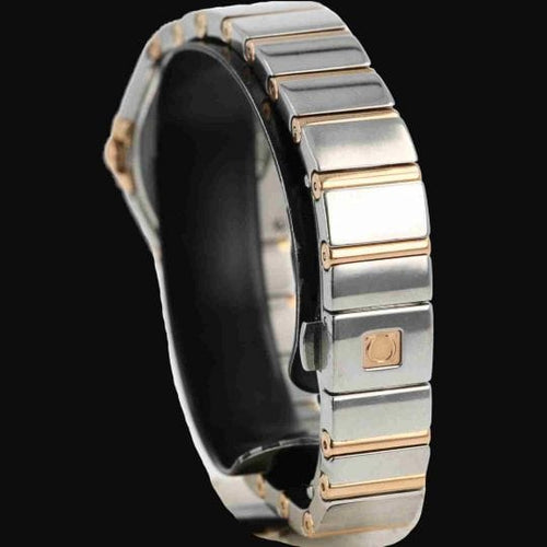 Montre Omega Constellation - Montre quartz 24 mm or rose et acier 58 Facettes MT48099