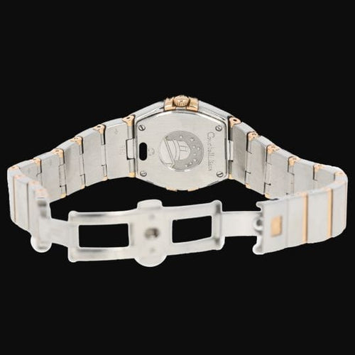Montre Omega Constellation - Montre quartz 24 mm or rose et acier 58 Facettes MT48099