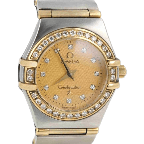 Montre Omega Constellation - Montre Mini 22 mm quartz 58 Facettes MT48104