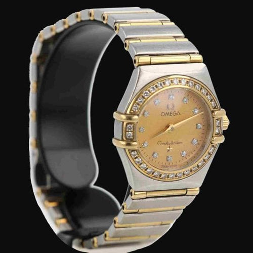 Montre Omega Constellation - Montre Mini 22 mm quartz 58 Facettes MT48104