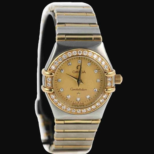 Montre Omega Constellation - Montre Mini 22 mm quartz 58 Facettes MT48105
