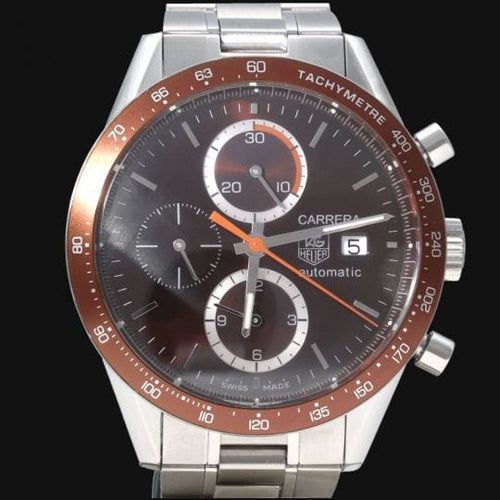 Montre TAG Heuer Carrera - Montre Calibre 16 chronographe 58 Facettes MT44518
