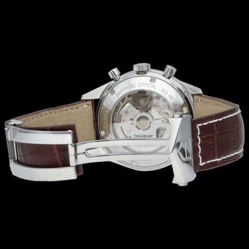 Montre TAG Heuer Carrera - Montre Calibre 16 chronographe 58 Facettes MT44518