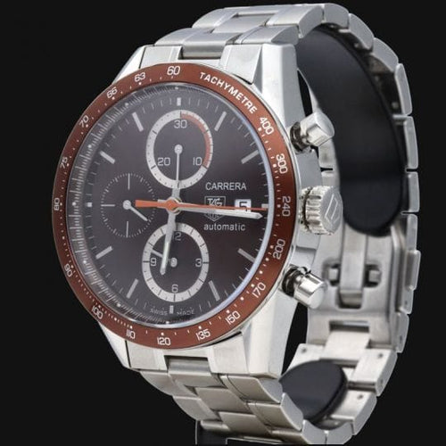 Montre TAG Heuer Carrera - Montre Calibre 16 chronographe 58 Facettes MT44518