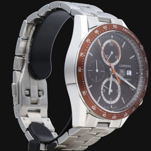 Montre TAG Heuer Carrera - Montre Calibre 16 chronographe 58 Facettes MT44518
