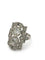 Bague 53 Bague en platine à diamants taille ancienne 58 Facettes 578/26 C