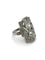 Bague 53 Bague en platine à diamants taille ancienne 58 Facettes 578/26 C