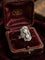 Bague 53 Bague en platine à diamants taille ancienne 58 Facettes 578/26 C