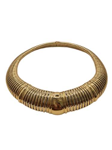Cartier - Collier Tubogas en or jaune et acier