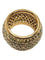 Bague 52 Bague dôme en or jaune 18K et diamants 7 ct 58 Facettes 2336