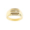 Bague Bague homme - Chevalière en or jaune 18 ct avec diamant 0,08 ct 58 Facettes 35928