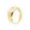 Bague Bague homme - Chevalière en or jaune 18 ct avec diamant 0,08 ct 58 Facettes 35928