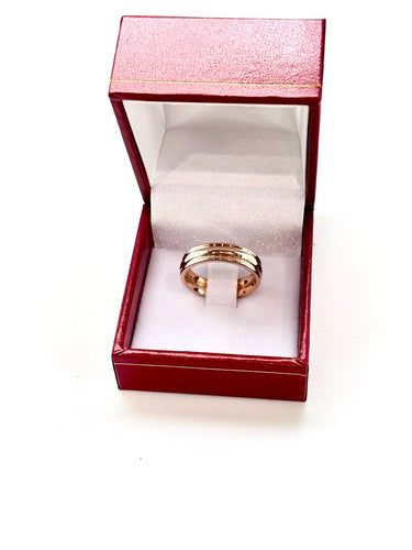 Bague 54 Boucheron - Alliance en or rose 18k 58 Facettes M9560