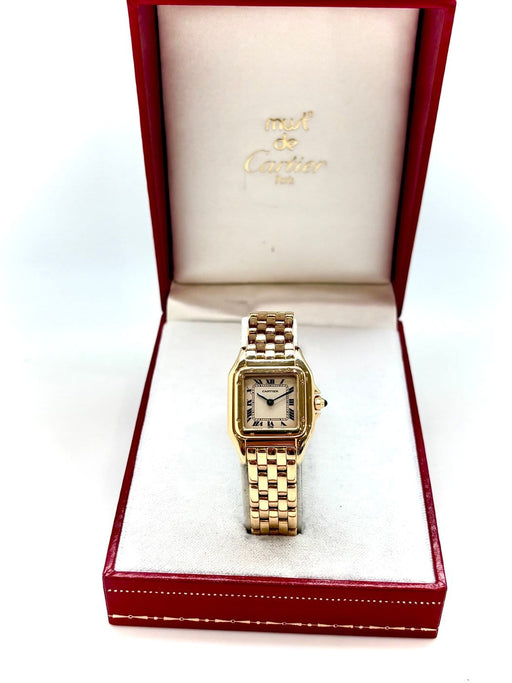 Montre Cartier Panthère - Montre en or 18k 58 Facettes M9571