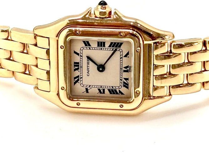 Montre Cartier Panthère - Montre en or 18k 58 Facettes M9571
