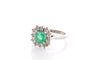 Bague 52 Bague vintage émeraude et diamants 58 Facettes 27102