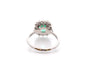 Bague 52 Bague vintage émeraude et diamants 58 Facettes 27102