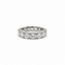 Bague 54 Alliance en or blanc 18 carats et diamants 58 Facettes 1.0001721/1