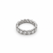 Bague 54 Alliance en or blanc 18 carats et diamants 58 Facettes 1.0001721/1