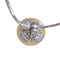 Pendentif Pendentif en or blanc 18K, perle australienne dorée et diamants 58 Facettes CL181