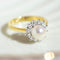 Bague 53 Bague vintage en or jaune, perle et diamants 58 Facettes HJ062678