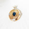 Pendentif Pendentif vintage en or jaune 14k, saphir et diamants 58 Facettes HJ062670
