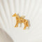 Pendentif Pendentif cheval vintage en or jaune 14K 58 Facettes HJ062671