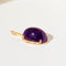 Pendentif Pendentif vintage en or jaune 18k et améthyste 58 Facettes HJ062676