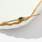 Broche Broche vintage en or jaune 585 et tourmaline 58 Facettes HJ062663