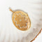 Pendentif Médaillon vintage en or jaune 585 et diamants 58 Facettes HJ062668