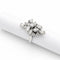 Bague 48 Bague en or blanc 18 carats et diamants 58 Facettes 33708