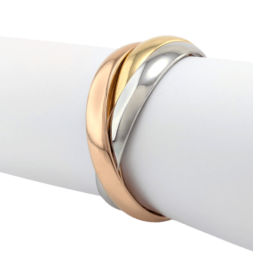 Bracelet Cartier Trinity - Bracelet 3 ors 58 Facettes 38047