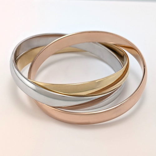 Bracelet Cartier Trinity - Bracelet 3 ors 58 Facettes 38047