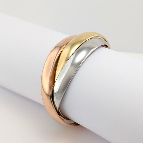Bracelet Cartier Trinity - Bracelet 3 ors 58 Facettes 38047