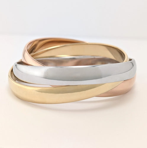 Bracelet Cartier Trinity - Bracelet 3 ors 58 Facettes 38047
