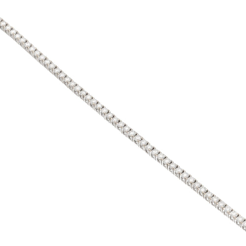 Bracelet Bracelet tennis en or gris 18k et diamants 58 Facettes FB11832