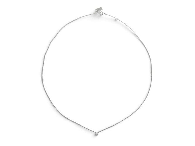 Collier Vanrycke Valentine - Collier en or blanc 18k diamant solitaire 58 Facettes 277182