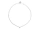 Collier Vanrycke Valentine - Collier en or blanc 18k diamant solitaire 58 Facettes 277182