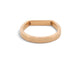 Bague 45 Vanrycke - Chevalière Bonnie and Clyde en or rose 18k et diamants 58 Facettes 277181