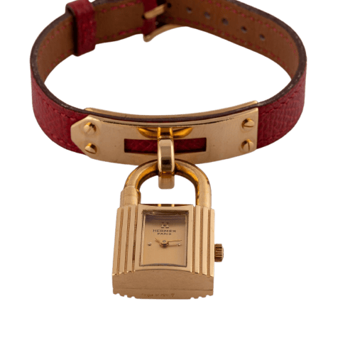 Montre Hermès Kelly - Montre plaquée or KE1.210 58 Facettes TOT-11912