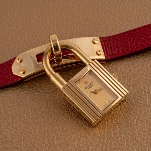 Montre Hermès Kelly - Montre plaquée or KE1.210 58 Facettes TOT-11912
