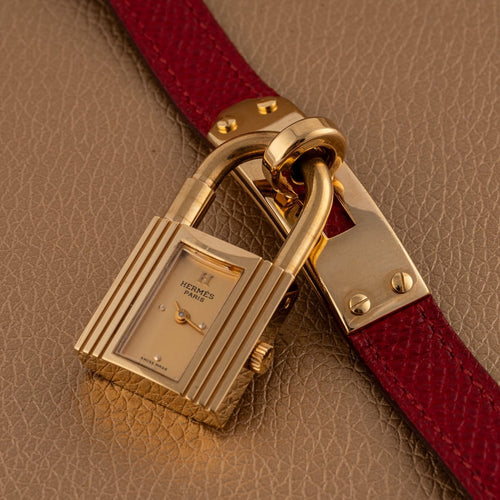 Montre Hermès Kelly - Montre plaquée or KE1.210 58 Facettes TOT-11912