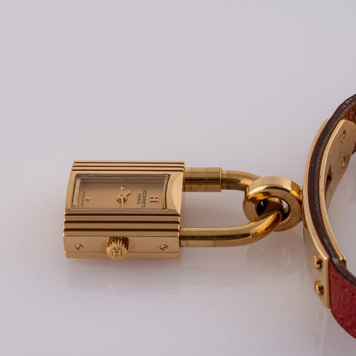Montre Hermès Kelly - Montre plaquée or KE1.210 58 Facettes TOT-11912