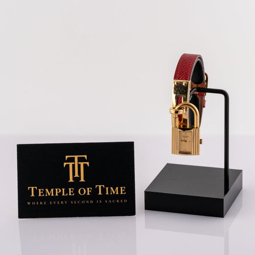 Montre Hermès Kelly - Montre plaquée or KE1.210 58 Facettes TOT-11912