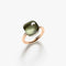Bague 54 Pomellato Nudo Maxi - Bague en or rose et blanc avec prasiolite 58 Facettes 535v26_M